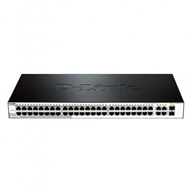 D-Link DES-1210-52 Switch with 2 Gigabit Ports and 2 Combo