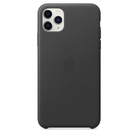 Apple 11 Max pro leather cover (Brown. Black)