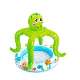 Intex Inflatable Smiling Octopus Shade Baby Pool - 57115