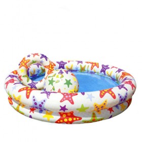 Intex 59460 Inflatable set pool+circle+ball