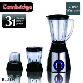 Cambridge BL-2186 Blender with Grinder 3 in 1