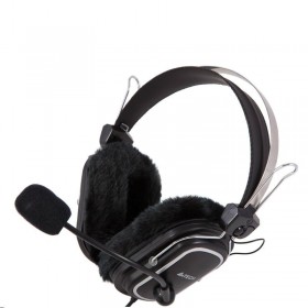 A4Tech HS-60 Comfort Fit Stereo Wired Headset With Stick Mic