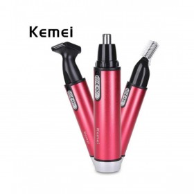 Kemei Multifunctional 3 in 1 Electric Nose And Ear Hair Trimmer (KM-6621)