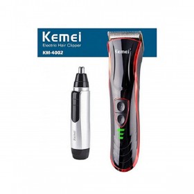 Kemei Waterproof Clipper With Nose & Facial Trimmer (KM-4002)