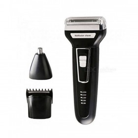 Kemei 3in1 Two-Blade Electric Shaver Black (KM-6558)
