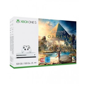 Xbox One S 500GB Console - Assassin's Creed Origins Bundle