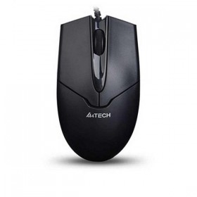 A4Tech OP-550NU Metal Feet Optical Mouse (Black)