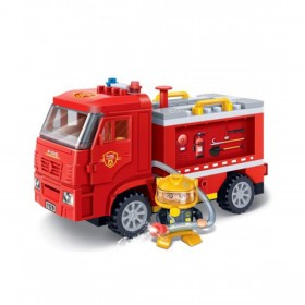 BanBao Fire Truck 126 Pcs Block Set (7116)