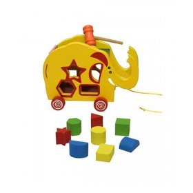 The Ball Tractor Wooden Toy For Kids
