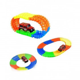 Colorful Jeep Truck Track Set (PX-10266)