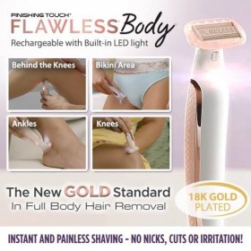 New Flawless Body Finishing Touch Hair Remover