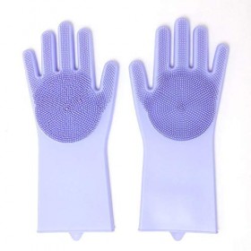 Silicone gloves Kitchen Dishwashing