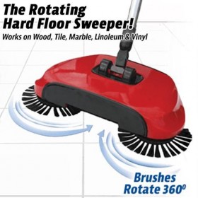 Sweep Drag All In One Spin Broom Vacuum Cleaner