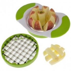 Systo 2 in 1 Handle Push Cutter (Fruit and Vegetable Slicer)