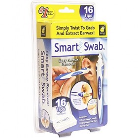 SMART SWAB Spiral Ear Cleaner. Safe Ear
