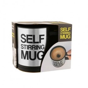 Self Stirring Mug With Lid For Coffee Tea Juices