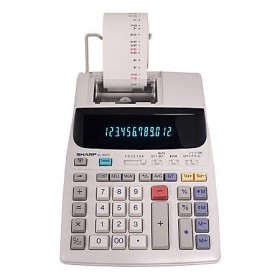 Sharp EL-1801V Two-Color Printing Calculator