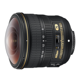 Nikon AF-S 8-15mm f/3.5-4.5E ED Fisheye NIKKOR Lens