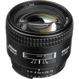 Nikon AF Nikkor 85mm f/1.8D Lens