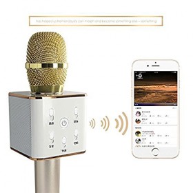 Portable Multi-function Bluetooth Microphone with built in Speaker