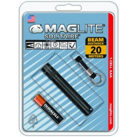 MAGLITE Solitaire 1-Cell AAA Incandescent - BLACK