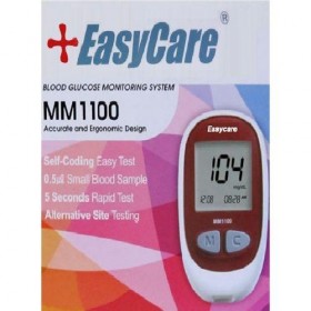 Easy Care Blood Glucose Monitoring System With 10 Test Strips