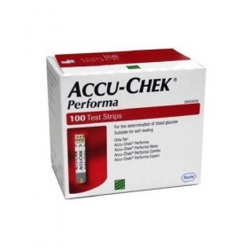 Accu-Chek Performa Test Strip Box - 100 Pcs
