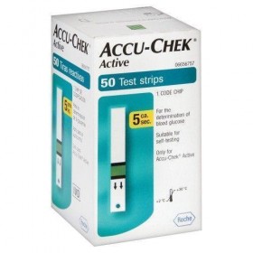 Accu-Chek Active Test Strip Box - 50 Pcs