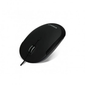 Crown Wired USB Mouse CMM-21bk - Black