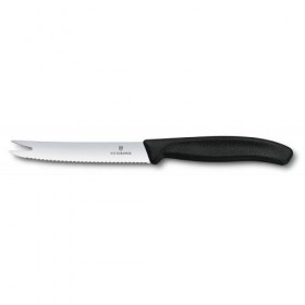 Victorinox Cheese And Sausage Knife 11 Cm - BLACK