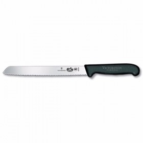 Victorinox Bread Knife Wavy Edge 21cm - Black