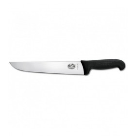 Victorinox Butcher Knife Black Fibrox 18cm - Black