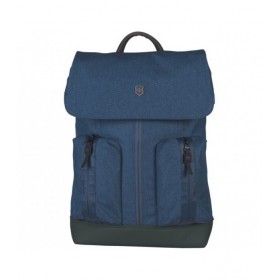 Flapover Laptop Backpack (Blue)