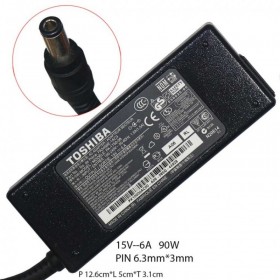 TOSHIBA 90W LAPTOP CHARGER (15 V- 6 A) NEW