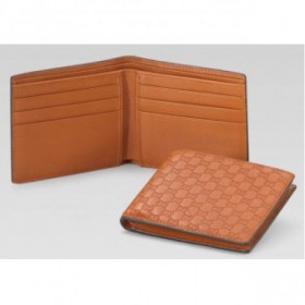 Gucci Men Bi-Fold Wallet 145754 BMJ1R 7604 Orange