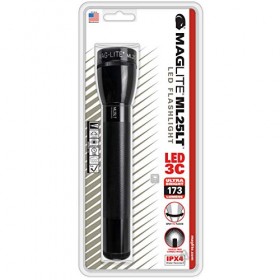 MAGLITE ML-125 3-Cell C Rechargeable LED - BLACK