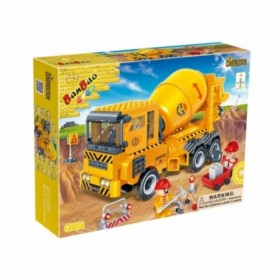 BanBao 8535 Cement Mixer Truck  Educational Bricks Toy