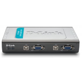 D-Link 4-Port USB KVM Switch KVM-4U