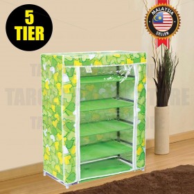 Shoe Rack With Cover Buy 5 Layer Multipurpose Storage