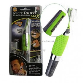 Micro Touch Max Hair Remover For Men Green